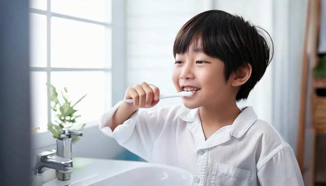子どもの歯が白くなる原因とは？虫歯やフッ素との関係と対処法